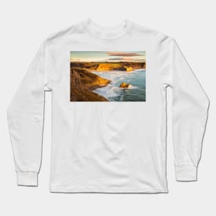 Three Cliffs Bay, Gower Long Sleeve T-Shirt